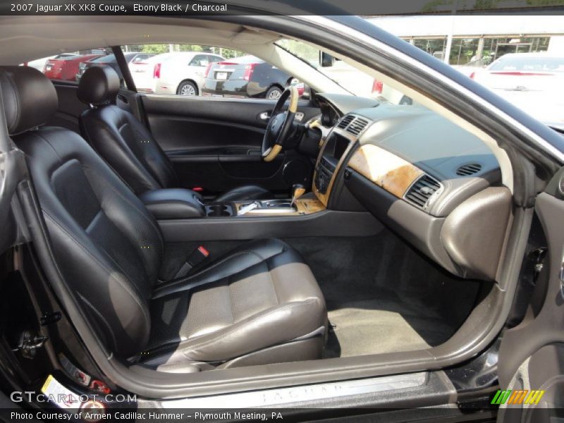  2007 XK XK8 Coupe Charcoal Interior
