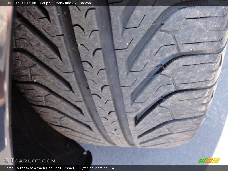 Ebony Black / Charcoal 2007 Jaguar XK XK8 Coupe