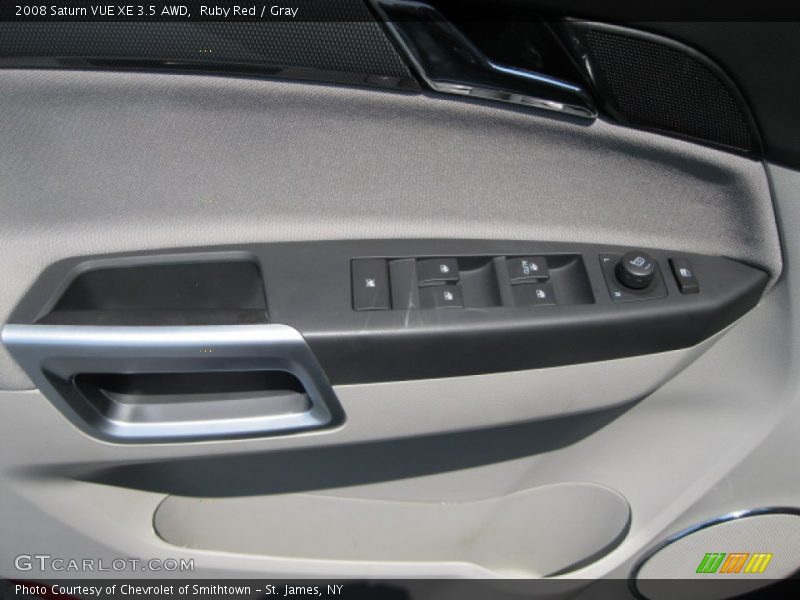 Ruby Red / Gray 2008 Saturn VUE XE 3.5 AWD
