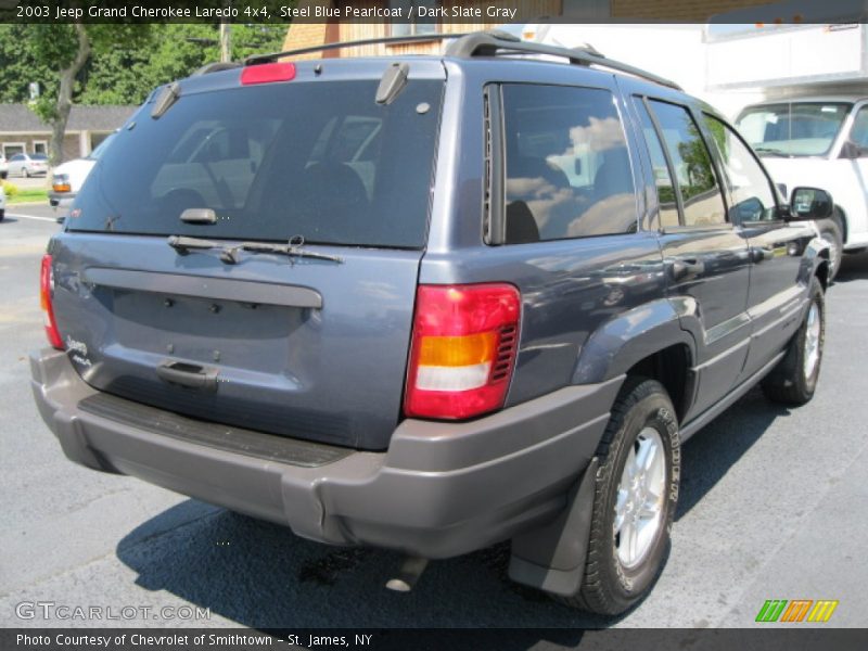 Steel Blue Pearlcoat / Dark Slate Gray 2003 Jeep Grand Cherokee Laredo 4x4