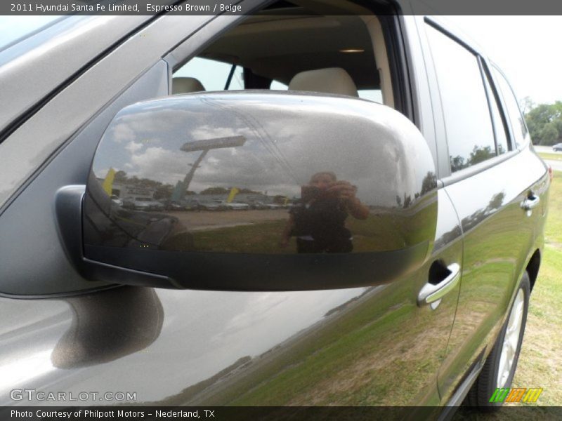 Espresso Brown / Beige 2011 Hyundai Santa Fe Limited