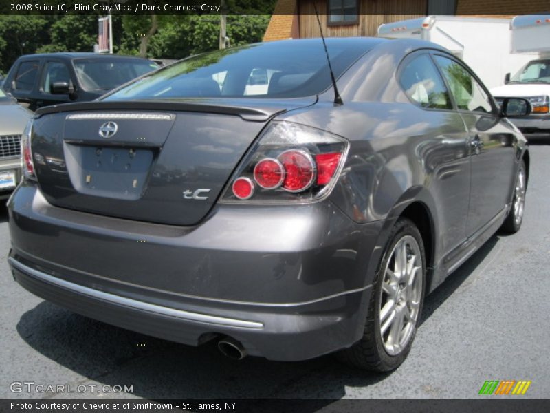 Flint Gray Mica / Dark Charcoal Gray 2008 Scion tC