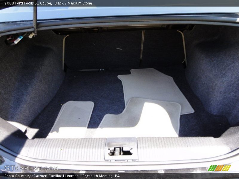 Black / Medium Stone 2008 Ford Focus SE Coupe