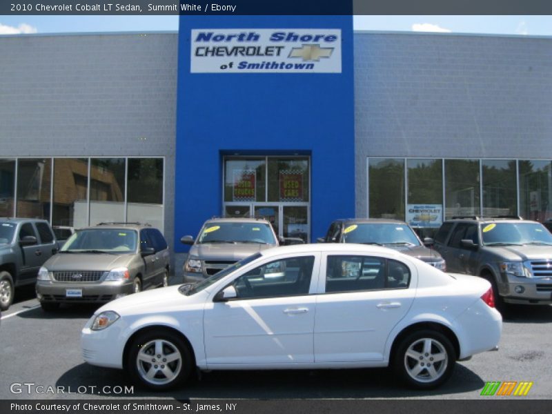 Summit White / Ebony 2010 Chevrolet Cobalt LT Sedan