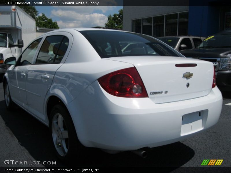 Summit White / Ebony 2010 Chevrolet Cobalt LT Sedan