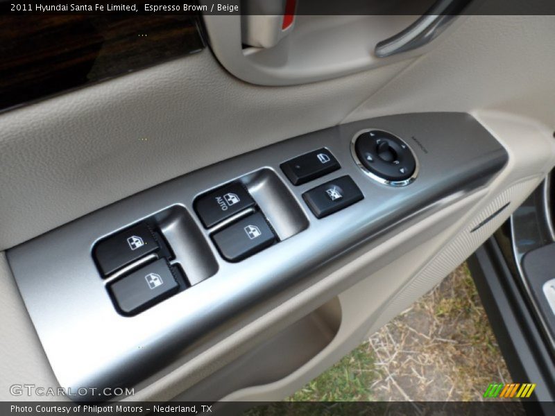 Espresso Brown / Beige 2011 Hyundai Santa Fe Limited