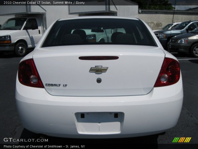 Summit White / Ebony 2010 Chevrolet Cobalt LT Sedan