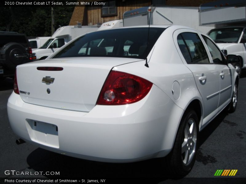 Summit White / Ebony 2010 Chevrolet Cobalt LT Sedan