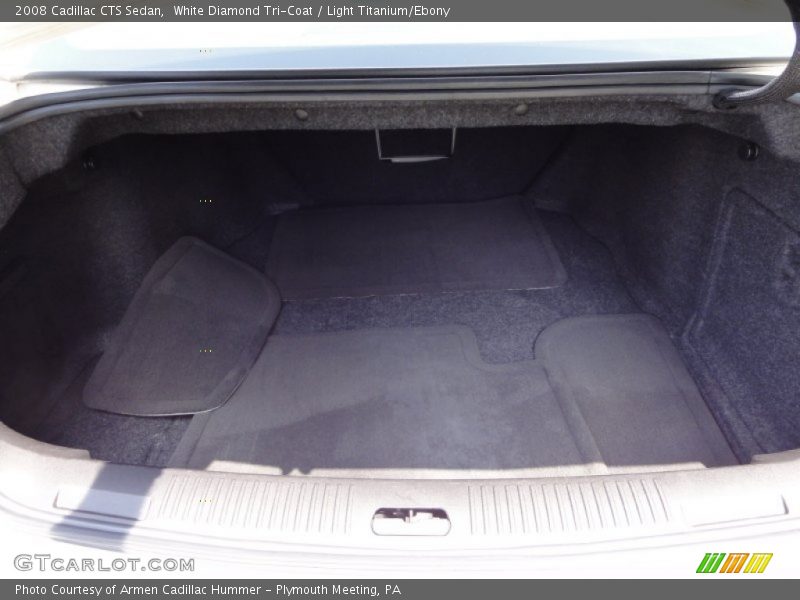 White Diamond Tri-Coat / Light Titanium/Ebony 2008 Cadillac CTS Sedan
