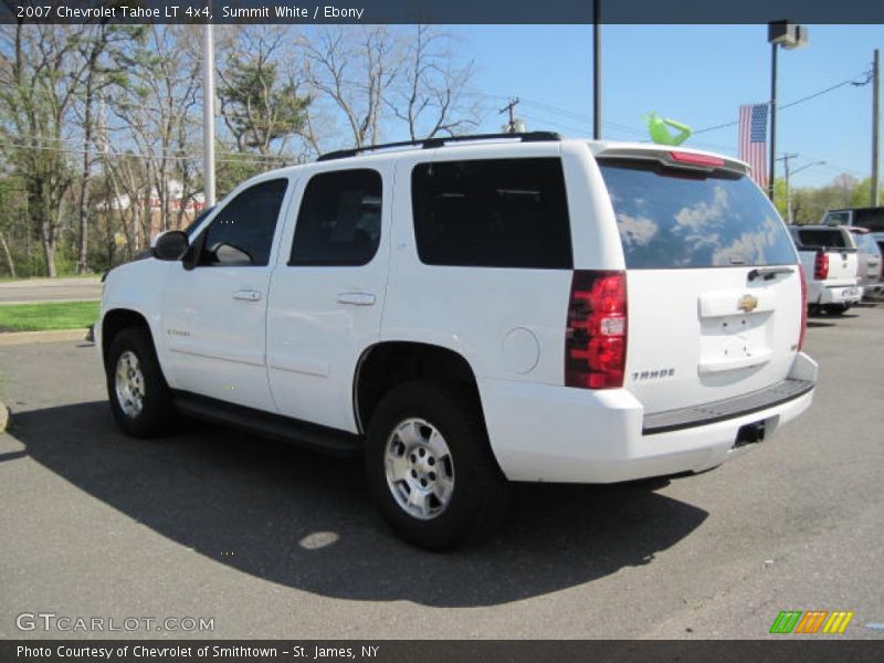 Summit White / Ebony 2007 Chevrolet Tahoe LT 4x4