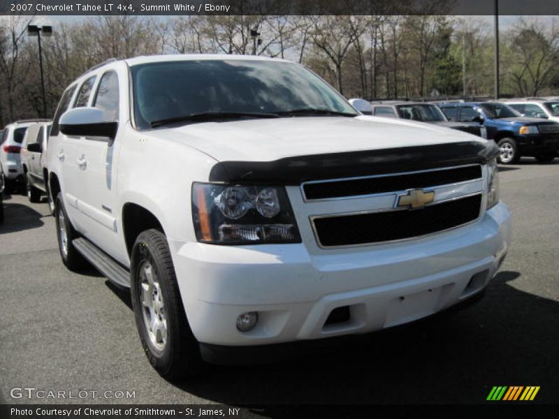 Summit White / Ebony 2007 Chevrolet Tahoe LT 4x4