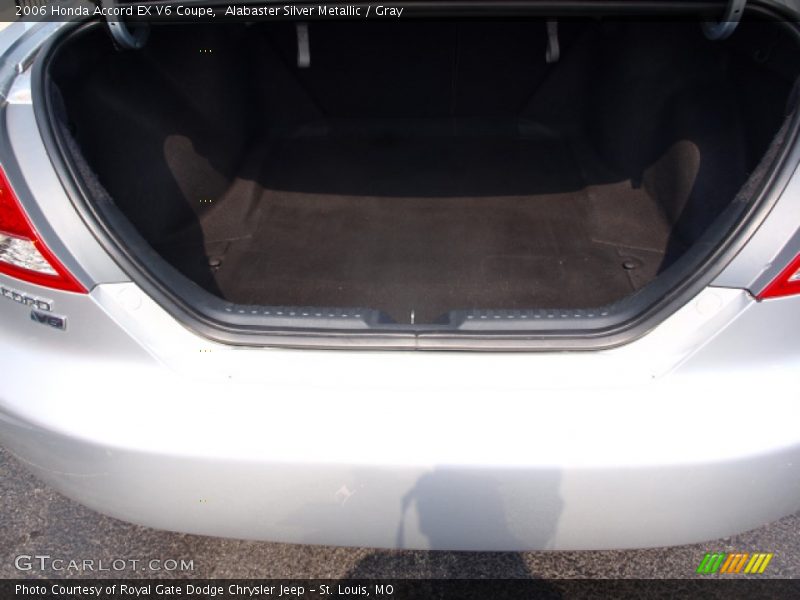 Alabaster Silver Metallic / Gray 2006 Honda Accord EX V6 Coupe