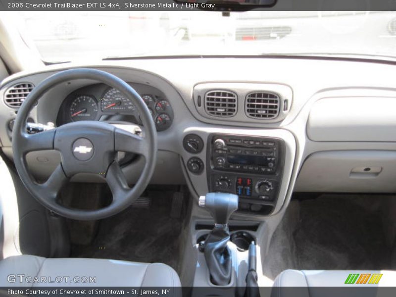 Silverstone Metallic / Light Gray 2006 Chevrolet TrailBlazer EXT LS 4x4