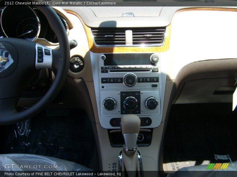 Gold Mist Metallic / Cocoa/Cashmere 2012 Chevrolet Malibu LT