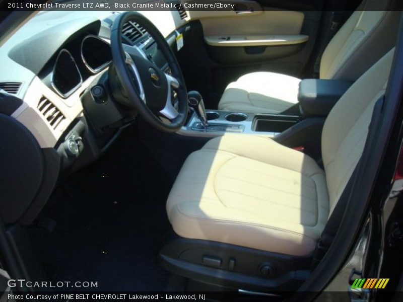 Black Granite Metallic / Cashmere/Ebony 2011 Chevrolet Traverse LTZ AWD