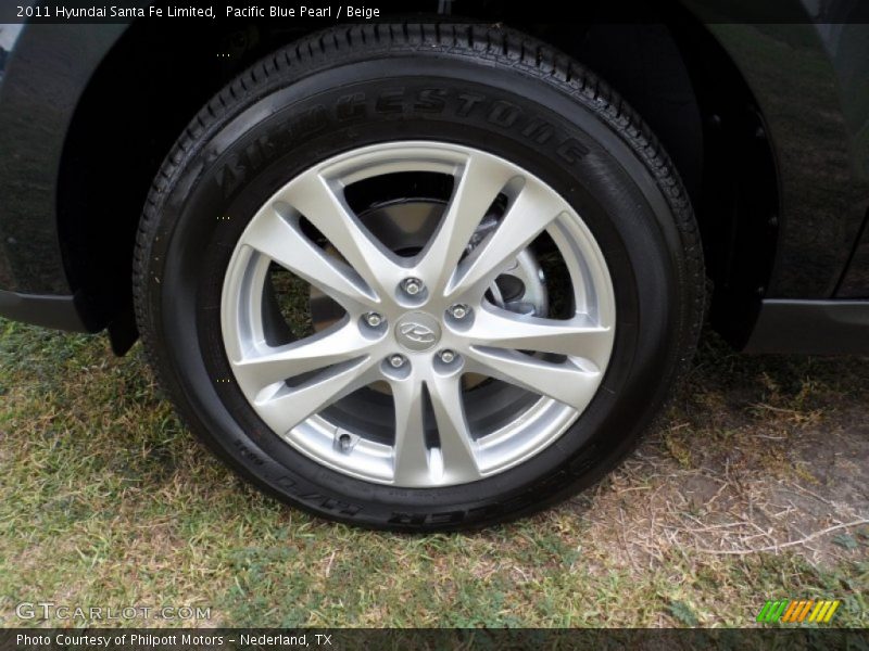  2011 Santa Fe Limited Wheel