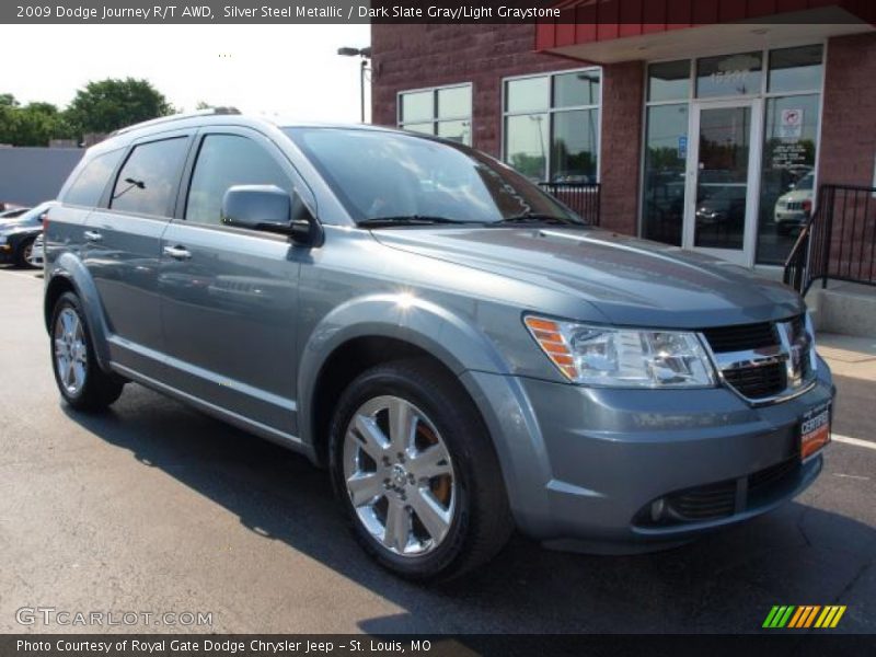 Silver Steel Metallic / Dark Slate Gray/Light Graystone 2009 Dodge Journey R/T AWD