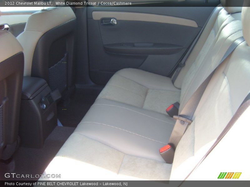 White Diamond Tricoat / Cocoa/Cashmere 2012 Chevrolet Malibu LT