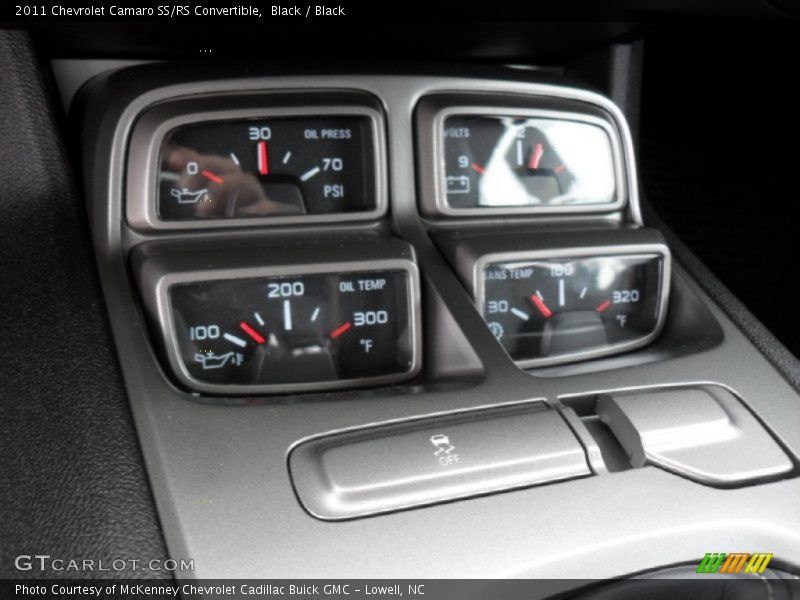 2011 Camaro SS/RS Convertible SS/RS Convertible Gauges