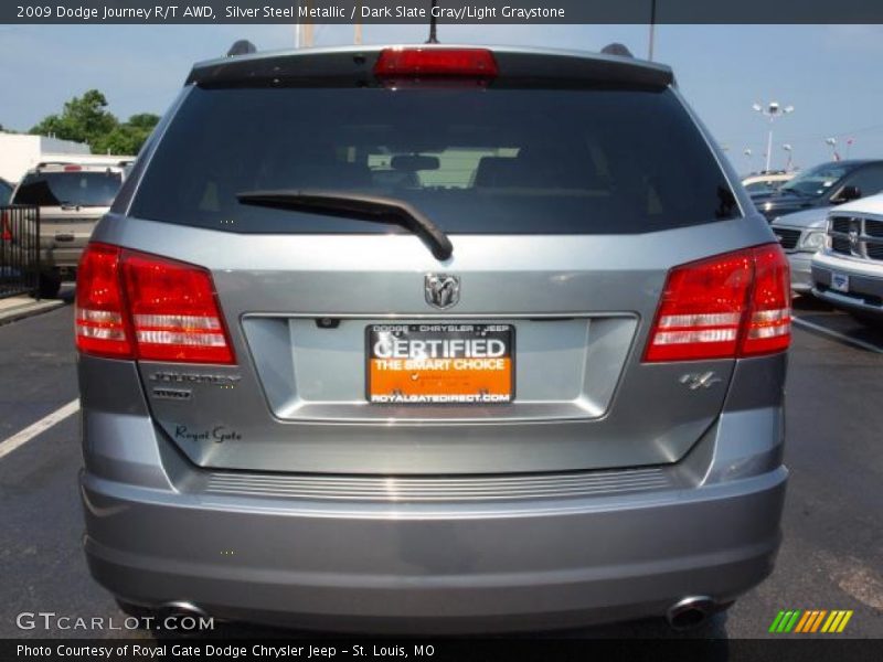 Silver Steel Metallic / Dark Slate Gray/Light Graystone 2009 Dodge Journey R/T AWD