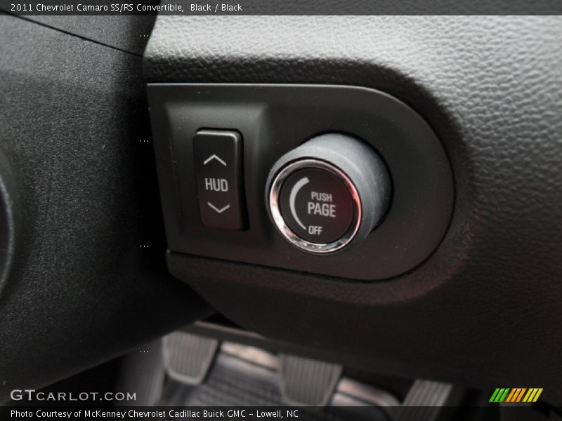 Black / Black 2011 Chevrolet Camaro SS/RS Convertible