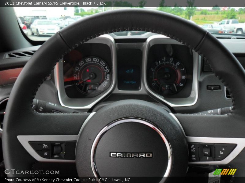 Black / Black 2011 Chevrolet Camaro SS/RS Convertible
