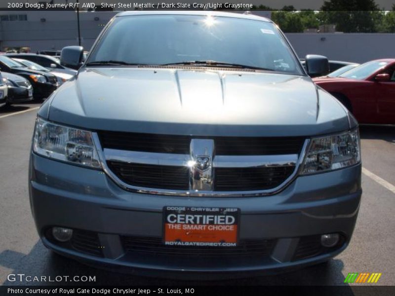 Silver Steel Metallic / Dark Slate Gray/Light Graystone 2009 Dodge Journey R/T AWD