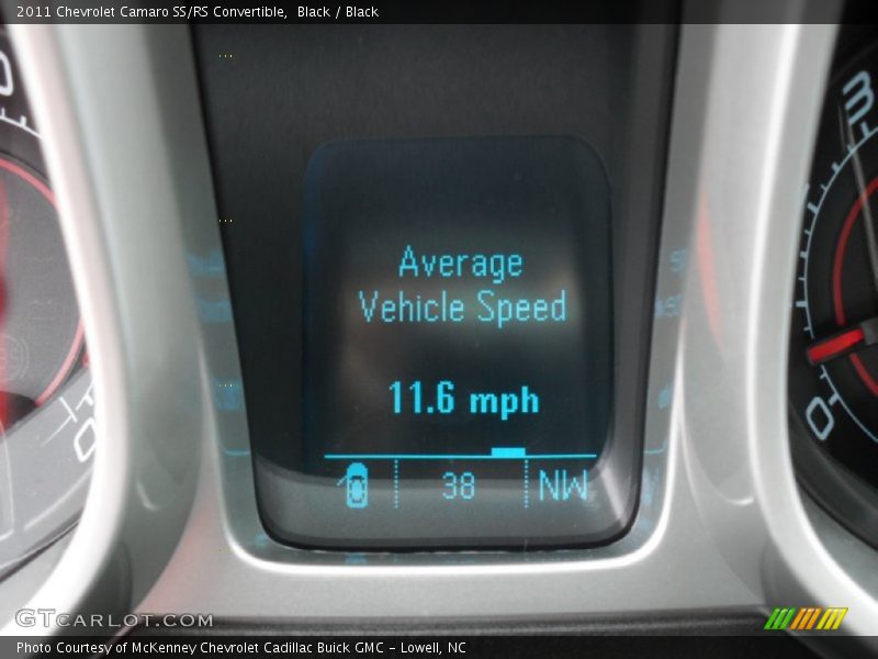 Black / Black 2011 Chevrolet Camaro SS/RS Convertible