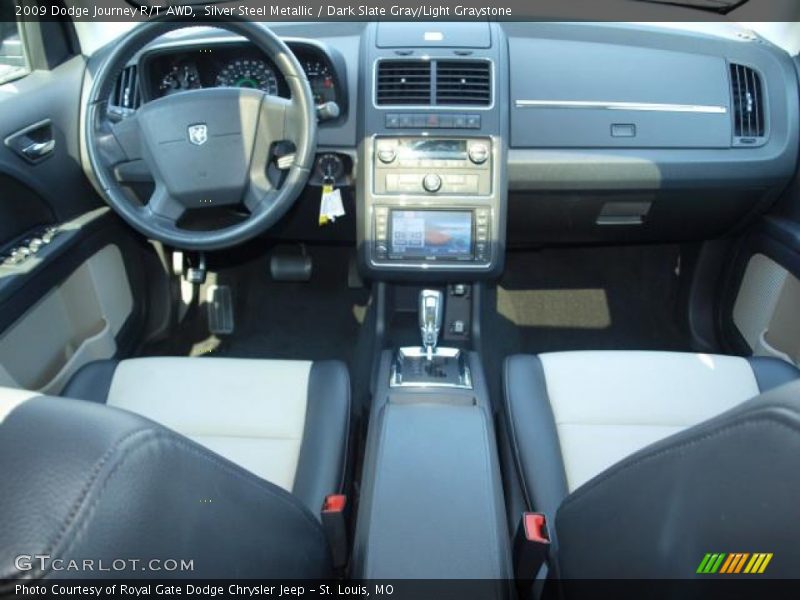 Silver Steel Metallic / Dark Slate Gray/Light Graystone 2009 Dodge Journey R/T AWD