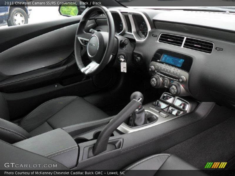 Black / Black 2011 Chevrolet Camaro SS/RS Convertible