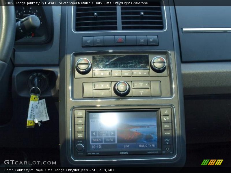 Silver Steel Metallic / Dark Slate Gray/Light Graystone 2009 Dodge Journey R/T AWD