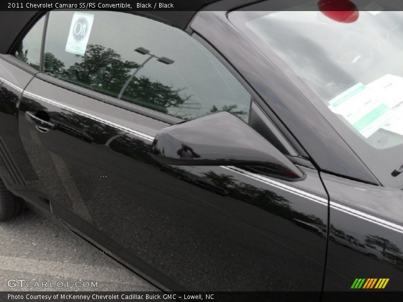 Black / Black 2011 Chevrolet Camaro SS/RS Convertible