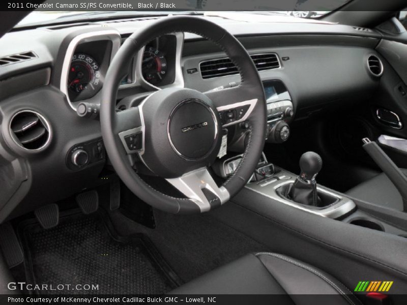 Dashboard of 2011 Camaro SS/RS Convertible