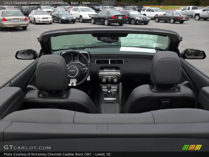 Black / Black 2011 Chevrolet Camaro SS/RS Convertible