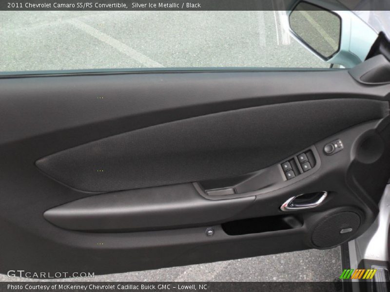 Silver Ice Metallic / Black 2011 Chevrolet Camaro SS/RS Convertible