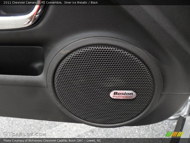 Silver Ice Metallic / Black 2011 Chevrolet Camaro SS/RS Convertible