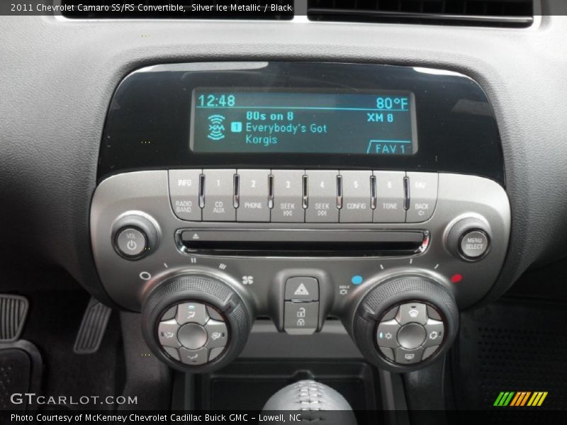 Silver Ice Metallic / Black 2011 Chevrolet Camaro SS/RS Convertible