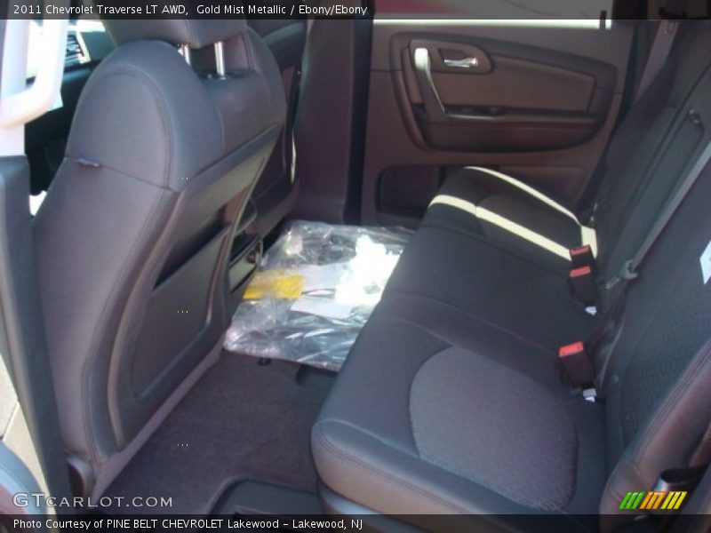 Gold Mist Metallic / Ebony/Ebony 2011 Chevrolet Traverse LT AWD