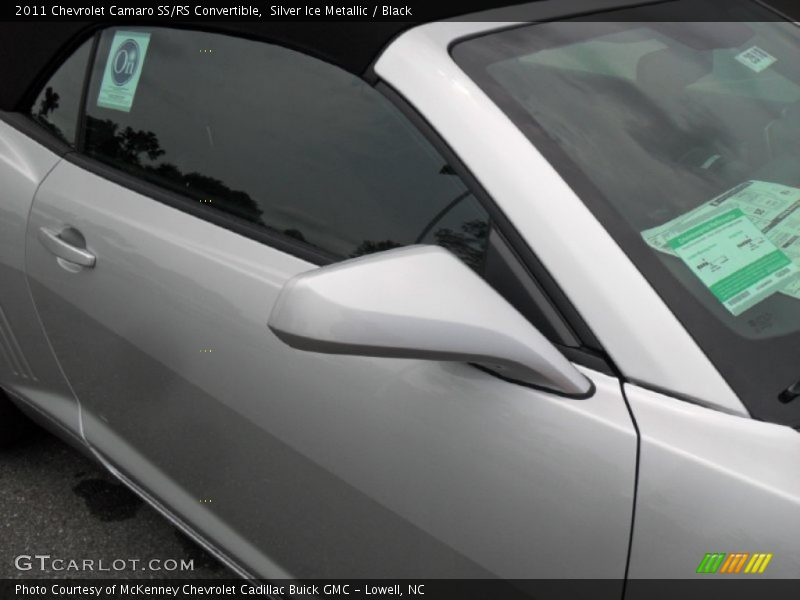 Silver Ice Metallic / Black 2011 Chevrolet Camaro SS/RS Convertible
