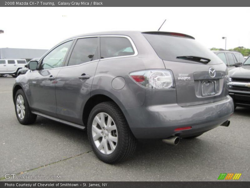 Galaxy Gray Mica / Black 2008 Mazda CX-7 Touring