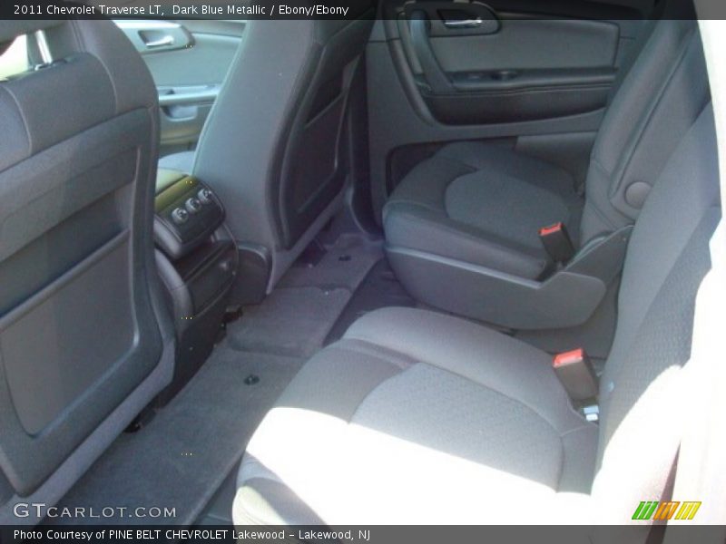 Dark Blue Metallic / Ebony/Ebony 2011 Chevrolet Traverse LT