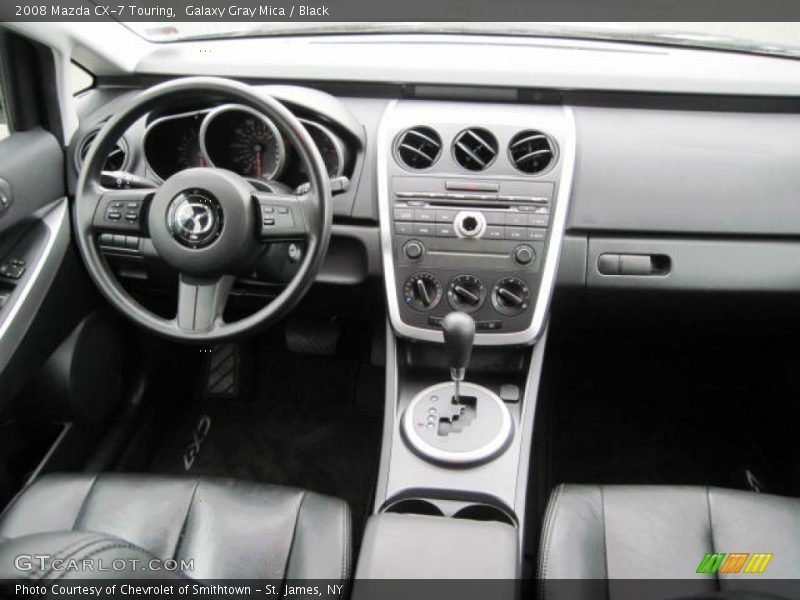 Galaxy Gray Mica / Black 2008 Mazda CX-7 Touring