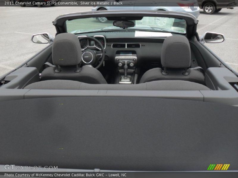 Silver Ice Metallic / Black 2011 Chevrolet Camaro SS/RS Convertible