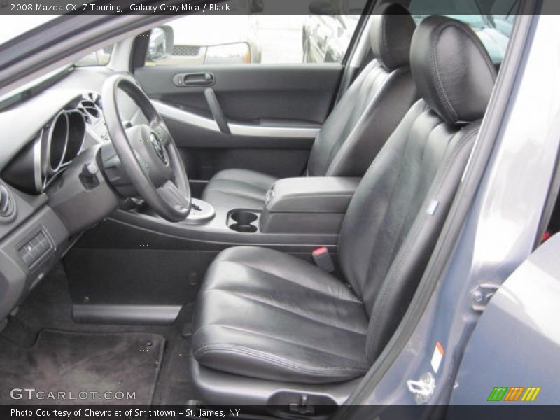 Galaxy Gray Mica / Black 2008 Mazda CX-7 Touring