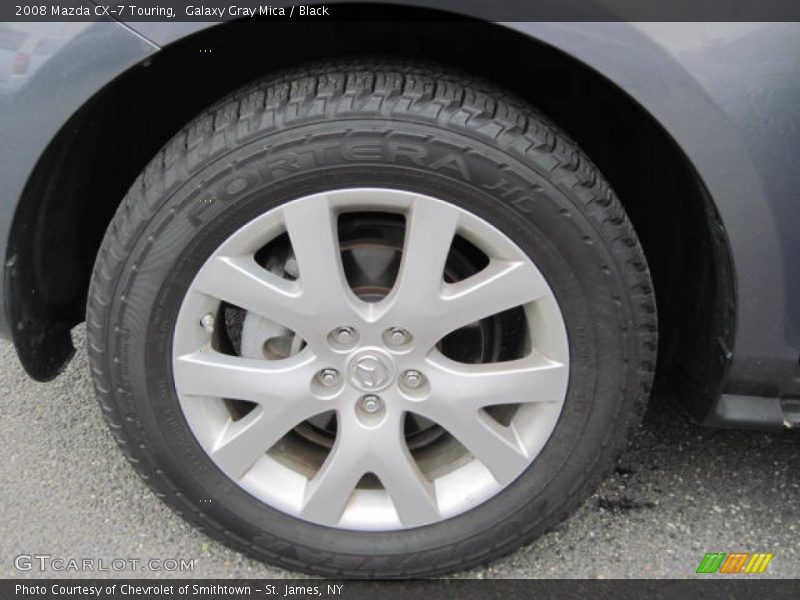 Galaxy Gray Mica / Black 2008 Mazda CX-7 Touring