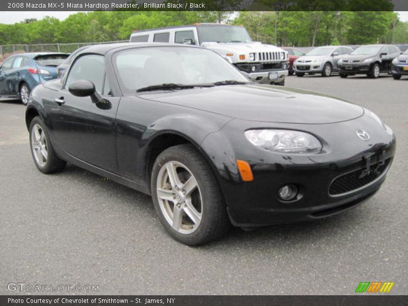 Front 3/4 View of 2008 MX-5 Miata Hardtop Roadster