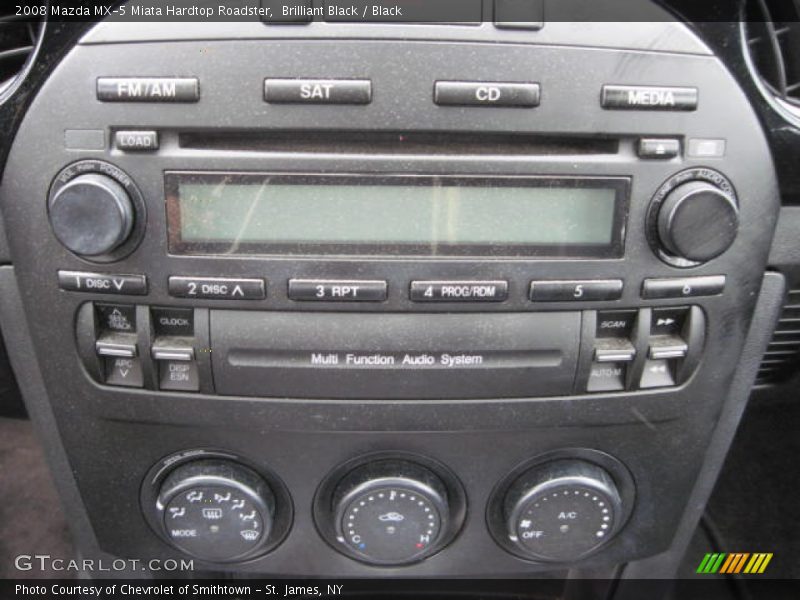 Controls of 2008 MX-5 Miata Hardtop Roadster