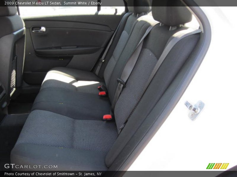 Summit White / Ebony 2009 Chevrolet Malibu LT Sedan