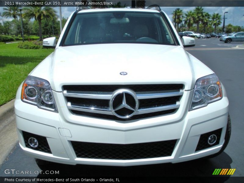 Arctic White / Almond/Black 2011 Mercedes-Benz GLK 350