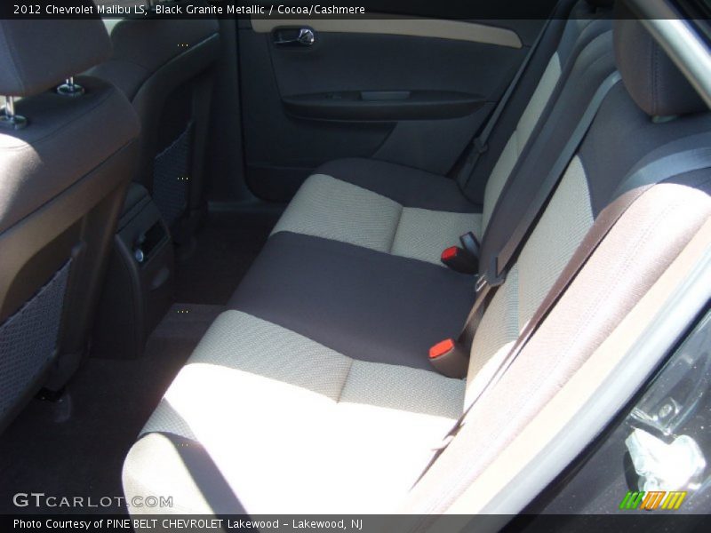 Black Granite Metallic / Cocoa/Cashmere 2012 Chevrolet Malibu LS